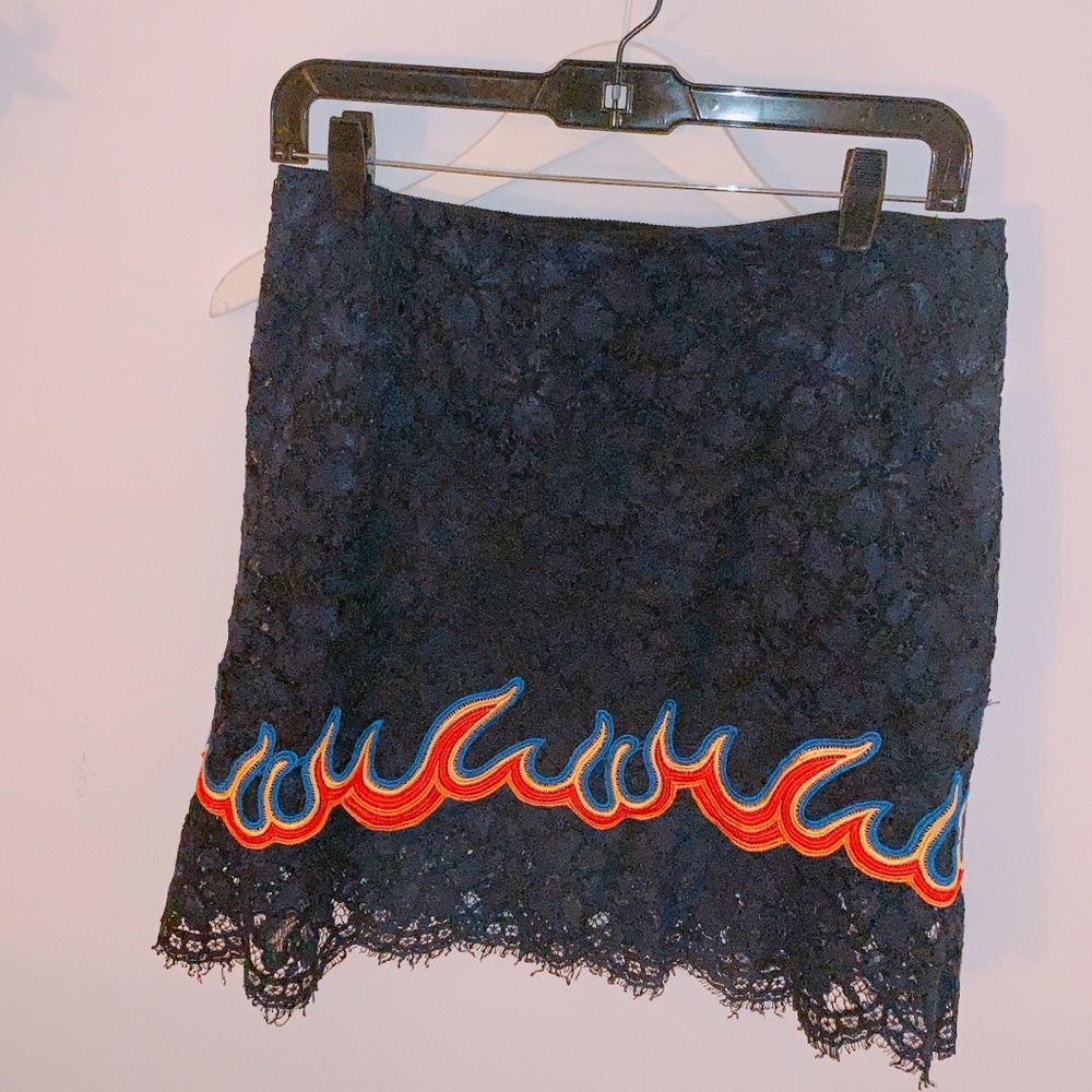 Sandro lace skirt